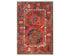 3x4 Red Ersari Afghan Hand Knotted Veg Dye Wool Area Rug
